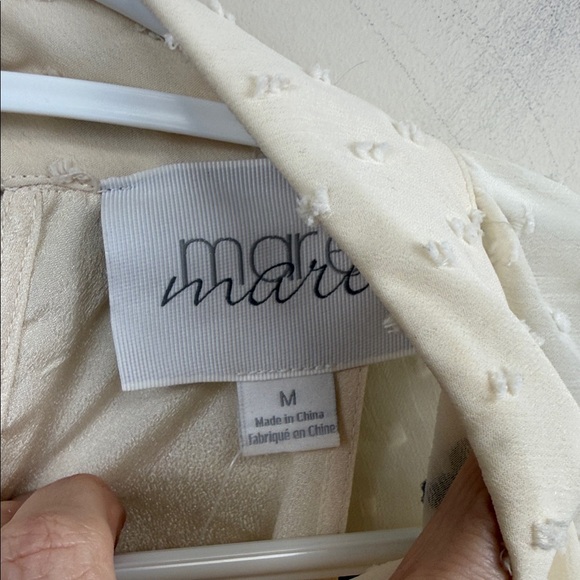 ANTHROPOLOGIE MARE MARE  Embroidered Chiffon Cape Swing Mini Dress medium - Picture 6 of 15